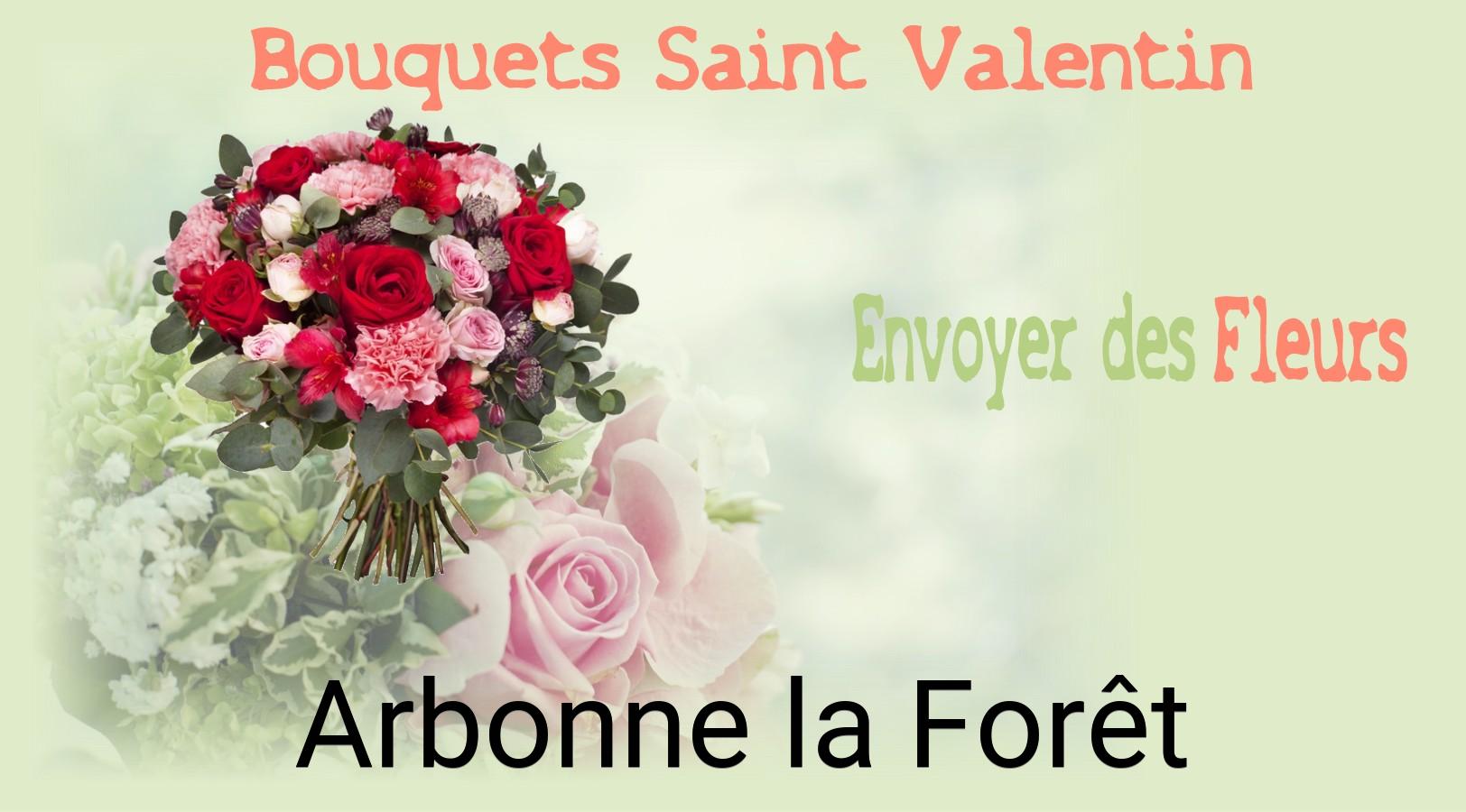 Roses de Saint-Valentin livrées à Arbonne-la-Forêt